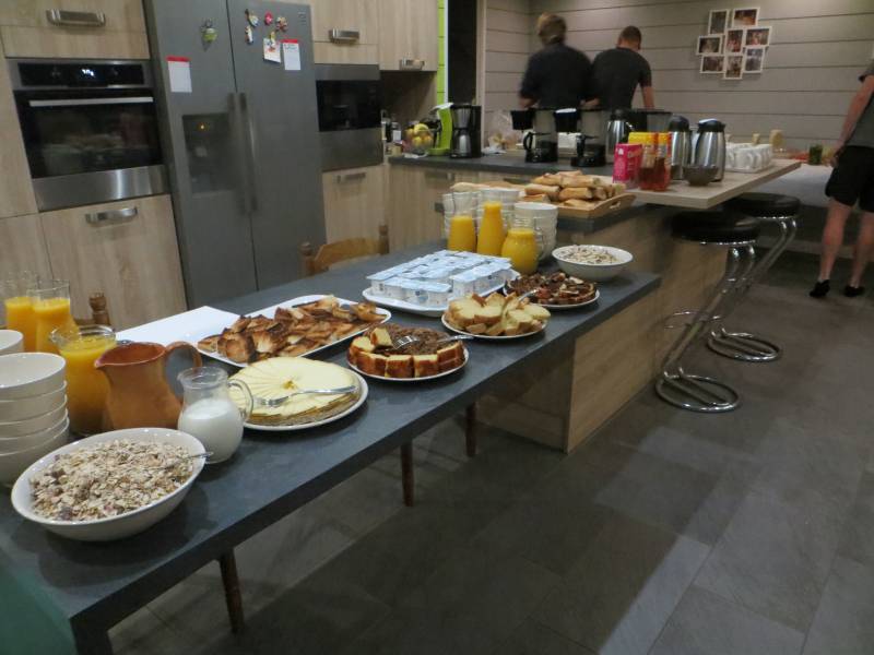 Service petit déjeuner