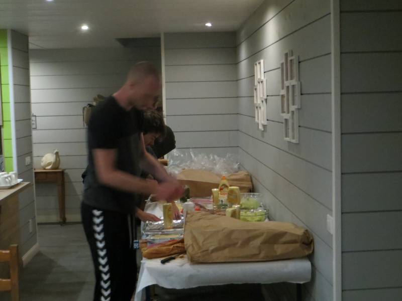 Service petit déjeuner